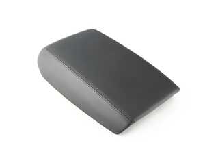 ES#2997121 - 4G0864248K38M - Center Armrest Lid - Leatherette - Sabre (Black) - Replace that worn or broken center armrest lid - Genuine Volkswagen Audi - Audi