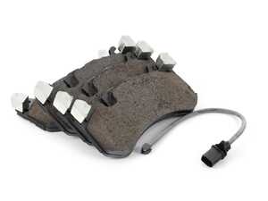 ES#4373510 - 4G0698151AE - Front Brake Pad Set With Sensor - Restore stopping power - Genuine Volkswagen Audi - Audi