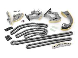 ES#4040174 - 06E109218ACKT3 - Timing Chain Kit - Ultimate - Includes new tensioners, guide rails, chains, & securing hardware to service your timing chain - Assembled By ECS - Audi