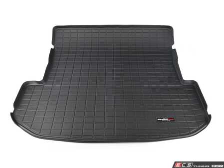 ES#4035279 - 401312 - Black | Cargo Liners | Behind 2nd Row Seating - Hyundai | Palisade | 2020 + - WeatherTech - 