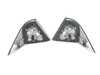 ES#3663072 - 440-1919P4UECS - W220 S-Class Tail Light Set - Smoked - All-Smoke LED Tail Lights with Circuit Board - Depo - Mercedes Benz