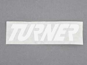 ES#4643723 - TMS-2X4-WH - Turner Motorsport Sticker(White) - 1.48" x 6.0" - Represent Turner Motorsport on your car! - Turner Motorsport - BMW