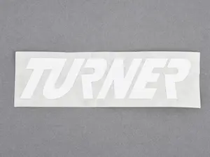 Turner Motorsport Sticker(White) - 1.48