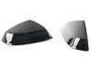 ES#4136126 - ZAW071600AEDSP - Black Optic Mirror Caps  - Ideal for those looking to add a competition-inspired touch to their vehicle - Genuine Volkswagen Audi - Audi