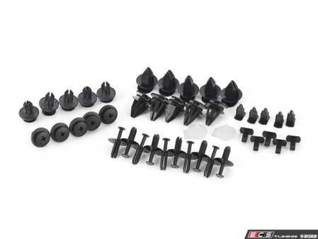 ES#4487739 - 07131480419hKT - JCW Side Skirt Hardware Kit - Each Side - Include the hardware clips for one side skirt - Assembled By ECS - MINI