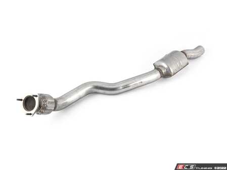 ES#2557246 - 8T0253096 - Exhaust Downpipe - right - Includes the flex section - Genuine Volkswagen Audi - Audi