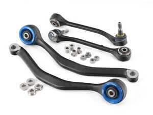 ES#3508604 - 022015tms18KT - Turner Motorsport Front Monoball Bearing Kit - Pre-Installed - Featuring the Turner thrust arm and control arm monoballs pre-pressed into Lemforder control arms! - Turner Motorsport - BMW