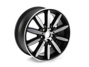 ES#3110935 - 36116855112 - 503 MINI Propeller Spoke Wheel 17" (5x112) Night Black - Priced Each - 7J X 17 ET:54 - Genuine MINI - MINI