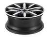 ES#3110935 - 36116855112 - 503 MINI Propeller Spoke Wheel 17" (5x112) Night Black - Priced Each - 7J X 17 ET:54 - Genuine MINI - MINI