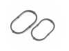 ES#2178901 - 03H198070 - Engine Oil Cooler Seals - Set Of 2 - Seals the connection between the oil cooler and the engine - Genuine Volkswagen Audi - Volkswagen