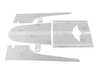 ES#2101989 - 51142184350 - Dual Sport Stripes - White - For the Countryman Hood and Trunk - Genuine MINI - MINI