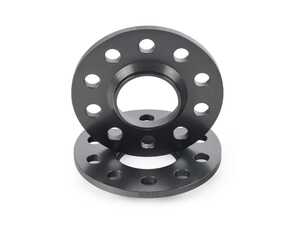 ES#4147934 - 1655668SW - DR Series Wheel Spacers (Black) - 8mm (1 Pair) - Get that stance that you've been craving with these new spacers - H&R - Audi