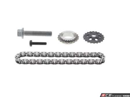ES#4714586 - 11277500502KT - Oil Pump Chain Kit - Located on the oil pump, includes chain, sprocket, and install hardware - Assembled By ECS - MINI