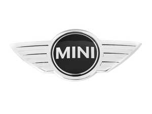 ES#2979030 - 51147411203 - MINI Clubman Rear Trunk Emblem - Replace that faded or damaged chrome with new - Genuine MINI - MINI