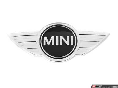 ES#2979030 - 51147411203 - MINI Clubman Rear Trunk Emblem - Replace that faded or damaged chrome with new - Genuine MINI - MINI