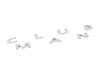 ES#4674458 - 51147376043KT - Rear Lettering "Clubman" - Part of the chrome rear lettering for the clubman models. - Genuine MINI - MINI