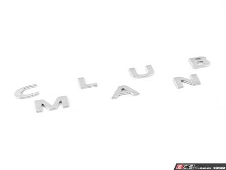 ES#4674458 - 51147376043KT - Rear Lettering "Clubman" - Part of the chrome rear lettering for the clubman models. - Genuine MINI - MINI