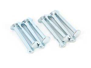 ES#3106586 - 171698545 - Drum Brake Hardware Kit - Includes 12 springs, 4 spring seats, and 40mm mounting pins - Febi - Volkswagen