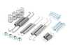 ES#3106586 - 171698545 - Drum Brake Hardware Kit - Includes 12 springs, 4 spring seats, and 40mm mounting pins - Febi - Volkswagen