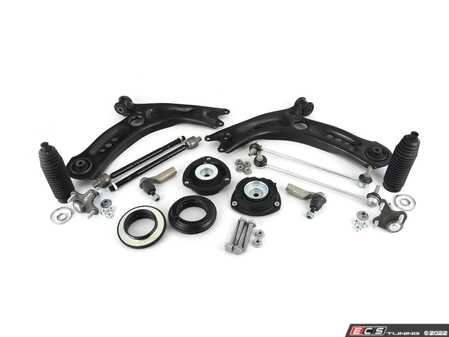 ES#4045408 - 3C0407366BKT - Front Suspension Refresh Kit - Stage 3 - Get the most complete suspension kit on the market - Assembled By ECS - Audi Volkswagen