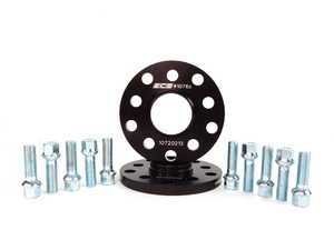 ES#8826 - ECS#1076ECSWBK -  ECS Wheel Spacer And Bolt Kit - 12.5mm With Ball Seat Bolts - Comes with everything you need to install spacers on two wheels - ECS - Audi Volkswagen