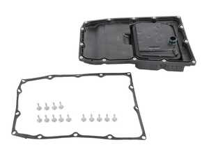 ES#4045426 - 97032102500 - Transmission Oil Pan Kit - Featuring Vaico Oil Pan, Gasket, Filter, and drain plug with O-ring for PDK transmissions - Vaico - Porsche