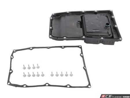 ES#4045426 - 97032102500 - Transmission Oil Pan Kit - Featuring Vaico Oil Pan, Gasket, Filter, and drain plug with O-ring for PDK transmissions - Vaico - Porsche