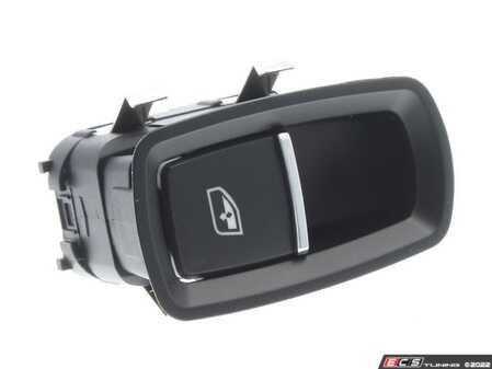 ES#4674533 - 9A795985500DML - Power Window Switch - Priced Each - Matte black and bright chrome switch unit - 3 required per car - Vemo - Porsche