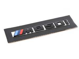 ES#4846057 - IND-G15-TB-668 - G15 M850i Painted Trunk Emblem - Improve your M850i's curb appeal with this painted trunk emblem from IND! - IND - BMW