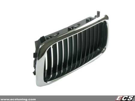ES#78393 - 51138125811 - Kidney Grille - Left - Chrome - Genuine BMW - BMW