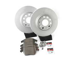 ES#2966552 - 5C0615301AKT4 - Front Brake Service Kit (288x25) - Everything you need to service your brakes in an afternoon - Genuine Volkswagen Audi - Volkswagen
