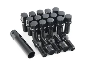 Tuner Wheel Bolt Set - Black