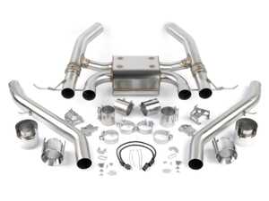 ES#4674621 - D660-0093 - Dinan Valved Axle-Back Exhaust - 2021-2023 BMW M3/M4 - Polished Tips - Improve and refine the sound of your G80/G82 with this valved axle-back exhaust from Dinan! - Dinan - BMW