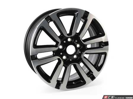 ES#3554431 - 36106873929 - 497 MINI Seven Spoke Wheel 17" (5x112) Jet Black - Priced Each - 7J X 17 ET:54 - Genuine MINI - MINI