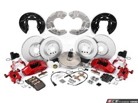 ES#4041175 - 34112360181 - JCW 4 Piston Sport Brake Kit Retrofit - Priced As Kit F54 & F60 - Upgrade your brake system to JCW brakes - Genuine MINI - MINI