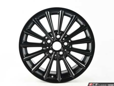 ES#3487204 - 36106889636 - 505 MINI Multi Spoke Wheel 17" (5x112) Matt Black - Priced Each - 7JX17 ET:54 - Genuine MINI - MINI