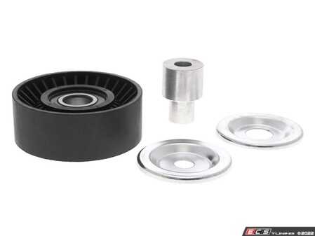 ES#4674675 - 99710211800 - Accessory Drive Belt Upper Deflection Roller - Located on the front of the engine between the A/C compressor and the tensioner pulley - Vaico - Porsche