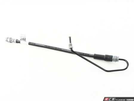 ES#3212658 - 80A611707C - Front Brake Hose - Left - Get a firm brake pedal again by replacing worn leaky hoses - Genuine Volkswagen Audi - Audi