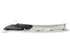 ES#1173025 - 5K0867234C6K8 - Upper A-Pillar Trim - Right - Passenger's side upper cover for the A-pillar - Pearl Gray - Genuine Volkswagen Audi - Volkswagen