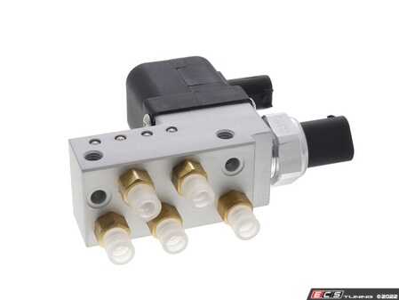 ES#4674730 - 2113200158 - Suspension Valve Block - Includes retaining rings, and sensor - Vemo - Mercedes Benz