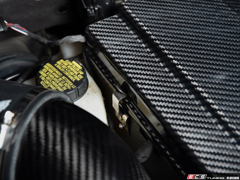 ECS 014676LA01KT MK8 GTI / Golf R Carbon Fiber Battery Cover Kit