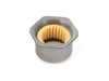 ES#48538 - 26117514037 - Threaded Ring & Clamp - Attaches the two halves of the driveshaft - Genuine BMW - BMW