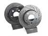 ES#2561650 - 8D0601DXSGMTKT - Performance Rear Brake Service Kit - Featuring ECS V5 Drilled & Slotted rotors and ECS EP24 Enthusiast Performance pads - Assembled By ECS - Audi