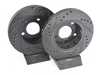 ES#2561650 - 8D0601DXSGMTKT - Performance Rear Brake Service Kit - Featuring ECS V5 Drilled & Slotted rotors and ECS EP24 Enthusiast Performance pads - Assembled By ECS - Audi