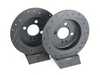 ES#5457086 - 34111502891KT19 - Performance Rear Brake Service Kit - Featuring ECS V5 drilled & slotted rotors and ECS EP24 "Enthusiast Performance" pads. - Assembled By ECS - MINI