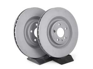 ES#4067211 - 4067210KT - Rear Brake Rotors - Pair (350x28) - Restore the stopping power in your vehicle - Zimmermann - Audi