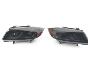 Spec-D LED Dual Projector Headlights - 6-11 E90 3 Series - Matte Black Housing/Smoke Lenses