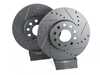 ES#4668308 - 5Q0615301H-XS - Front V5 Drilled & Slotted Brake Rotors - Set (288x25) - Precision manufactured for consistent stopping power during high performance driving. Featuring a matte black zinc coating for corrosion protection. - ECS - Audi Volkswagen