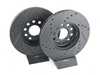 ES#4668308 - 5Q0615301H-XS - Front V5 Drilled & Slotted Brake Rotors - Set (288x25) - Precision manufactured for consistent stopping power during high performance driving. Featuring a matte black zinc coating for corrosion protection. - ECS - Audi Volkswagen