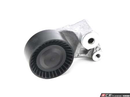 ES#3272671 - 94810240375 - Belt Tensioner Roller With Protection Cap - Priced Each - located between the crankshaft drive pulley and the right side idler pulley - Genuine Porsche - Porsche